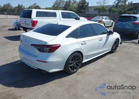 2025 Honda Civic Sport z USA, uszkodzony, nr VIN 2HGFE2F53SH567846